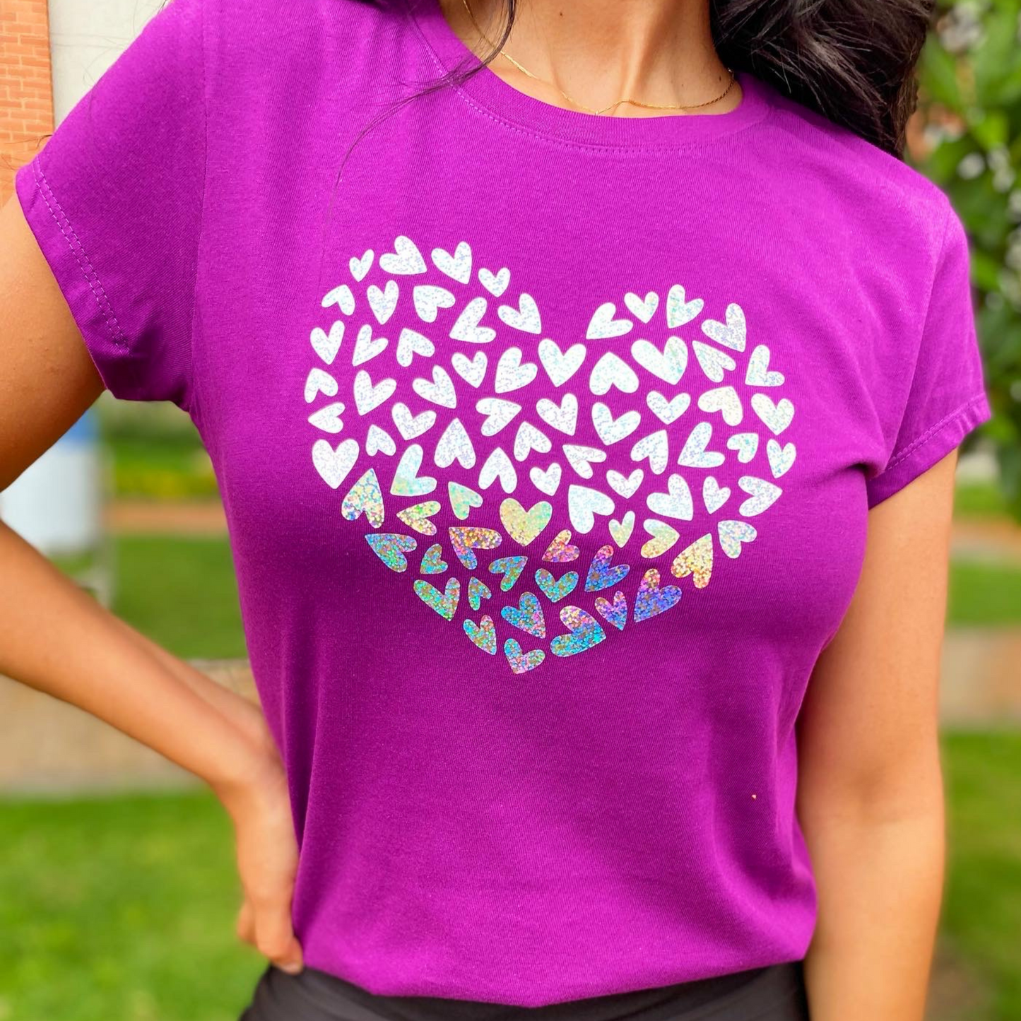 Camiseta corazón