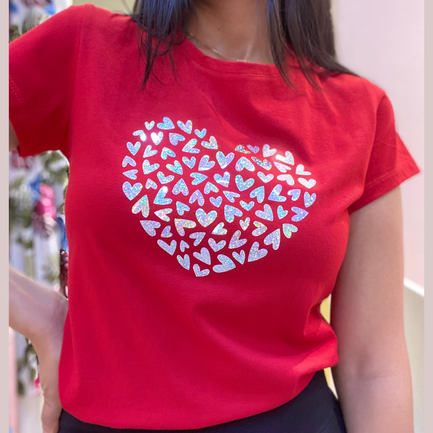 Camiseta corazón