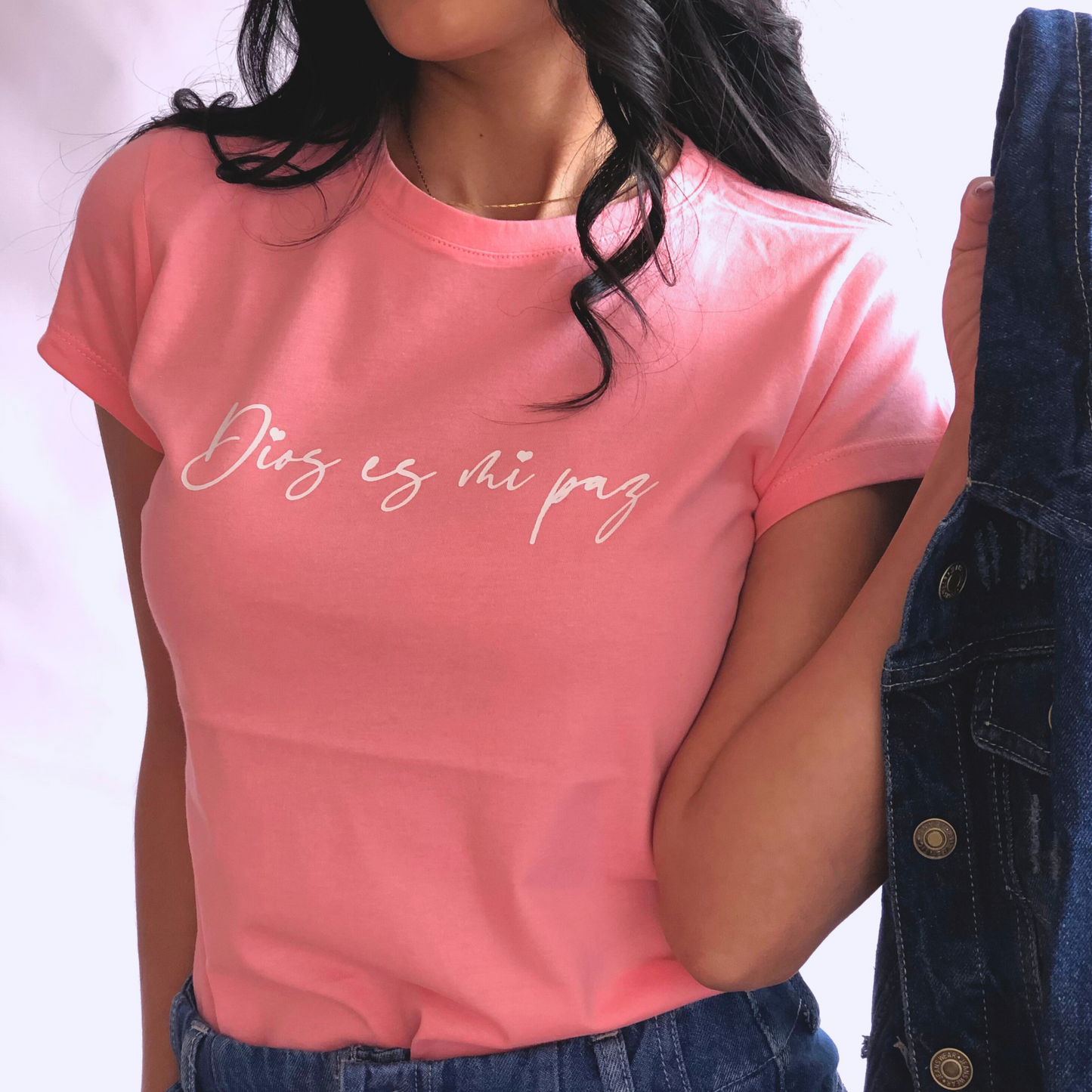 Camiseta Dios es mi paz