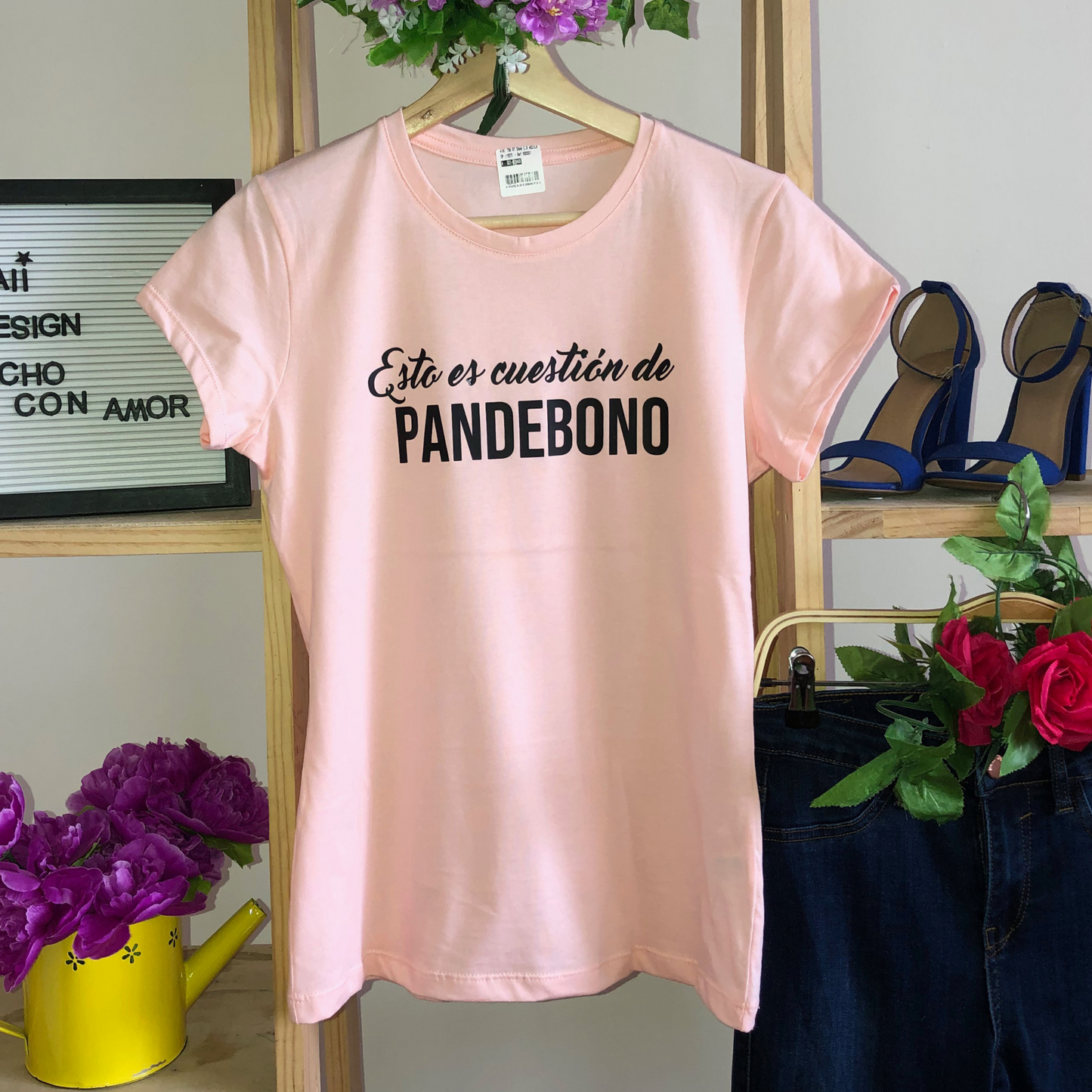Camiseta esto es cuestión de pandebono