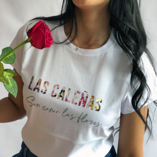 Camiseta Caleña como las flores