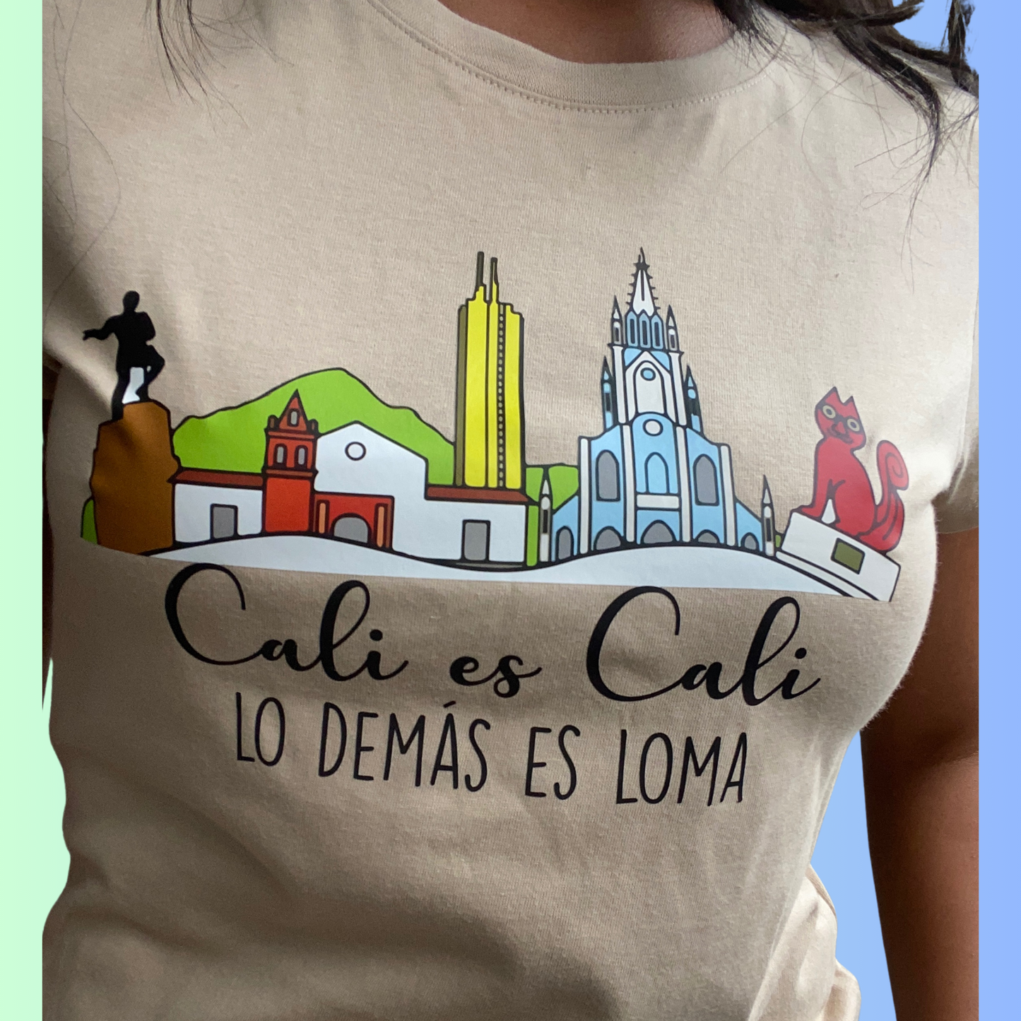 Camiseta algodón Cali es Cali