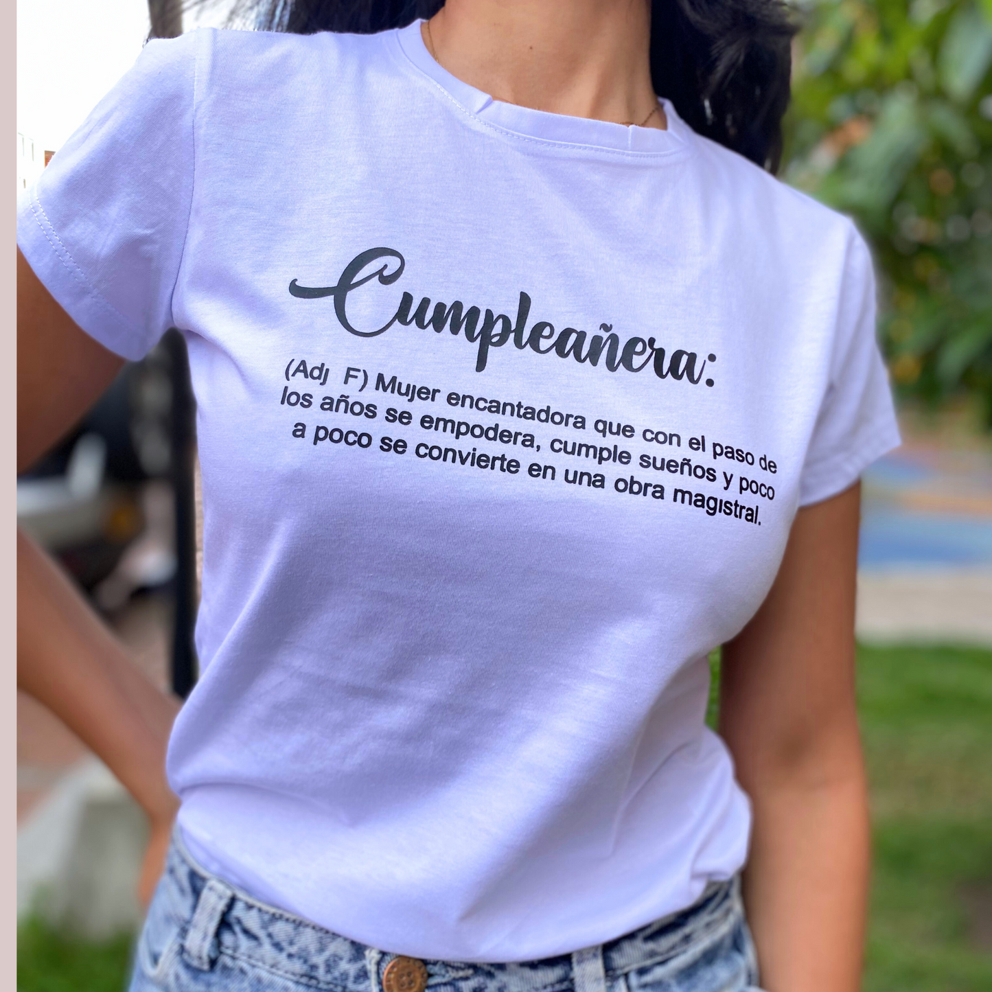 Camiseta cumpleañera