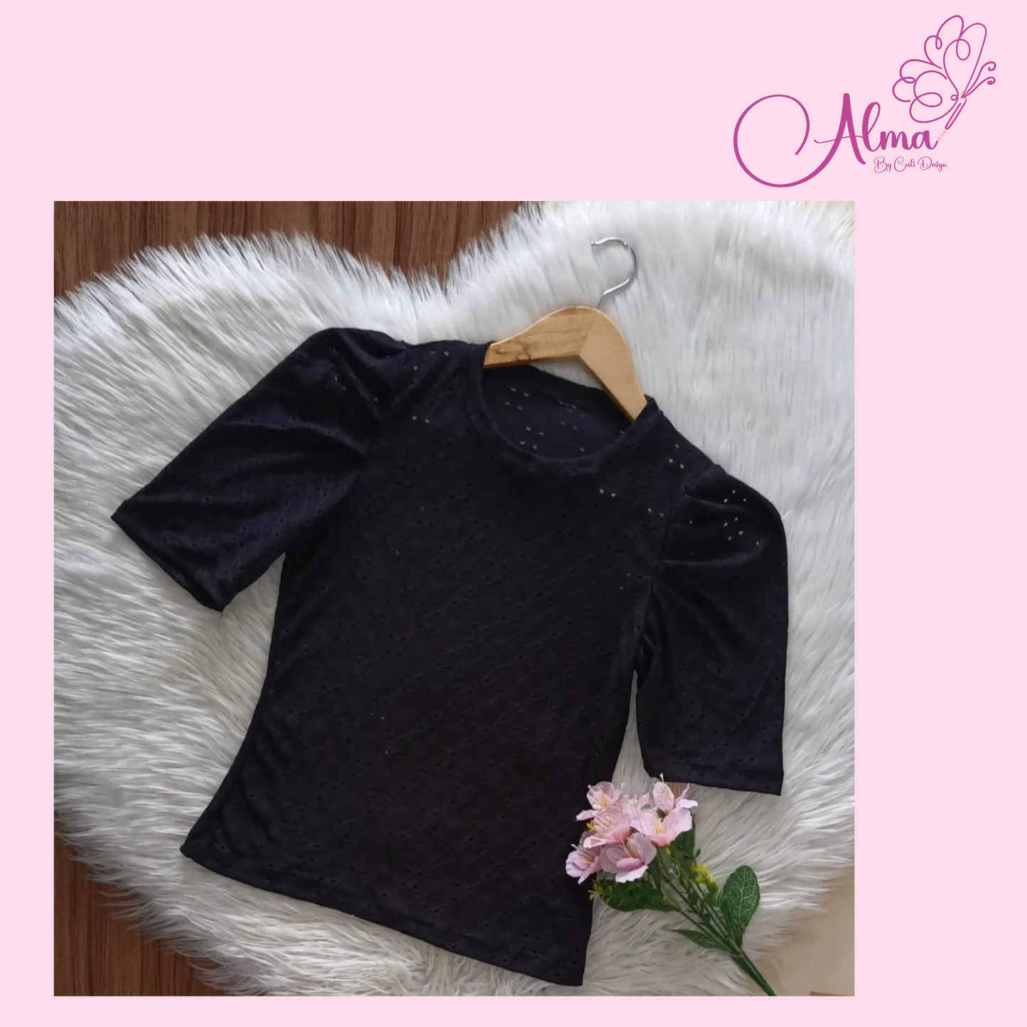 Blusa ojalillo para mujer