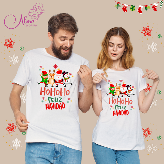 Camiseta feliz navidad