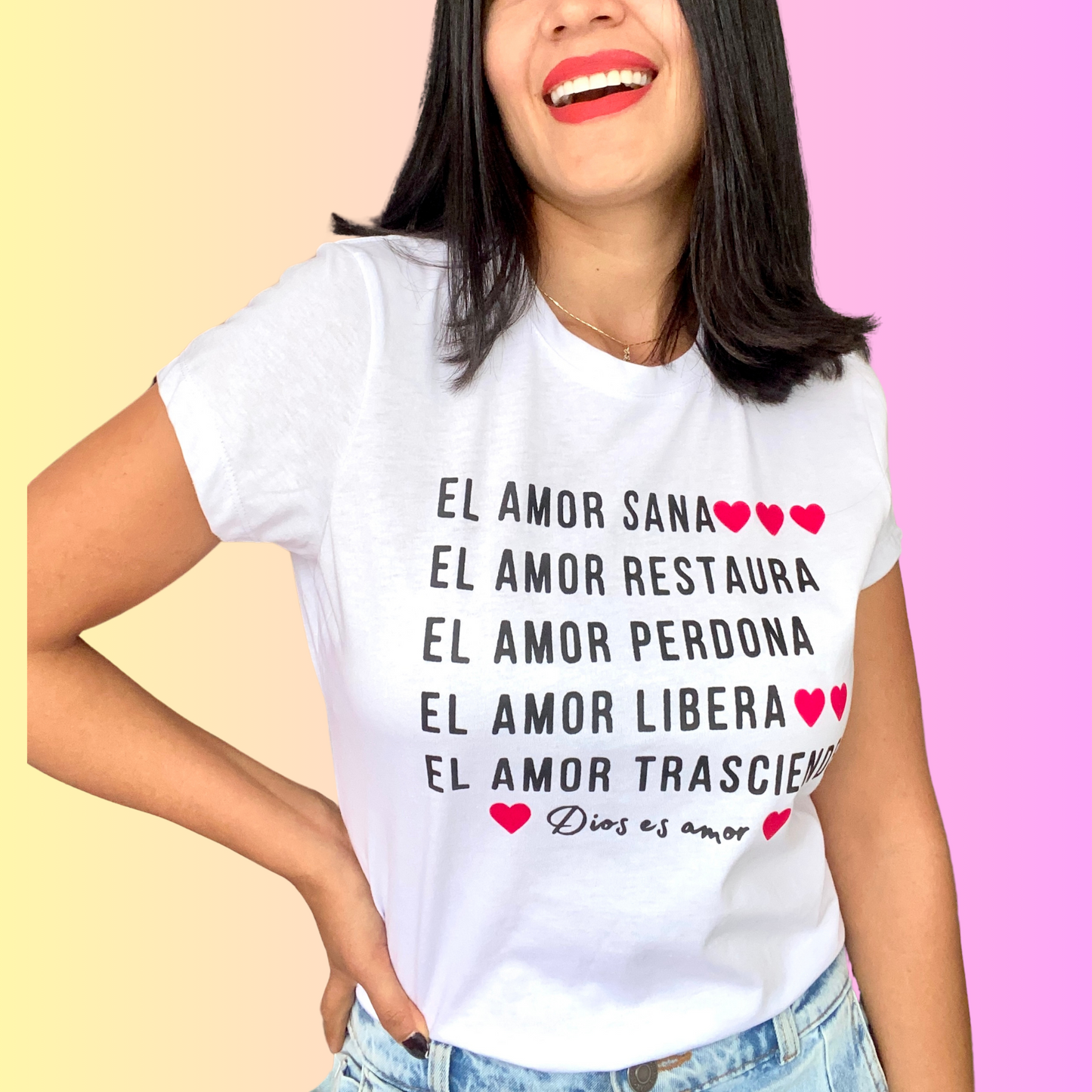 Camiseta Dios es amor