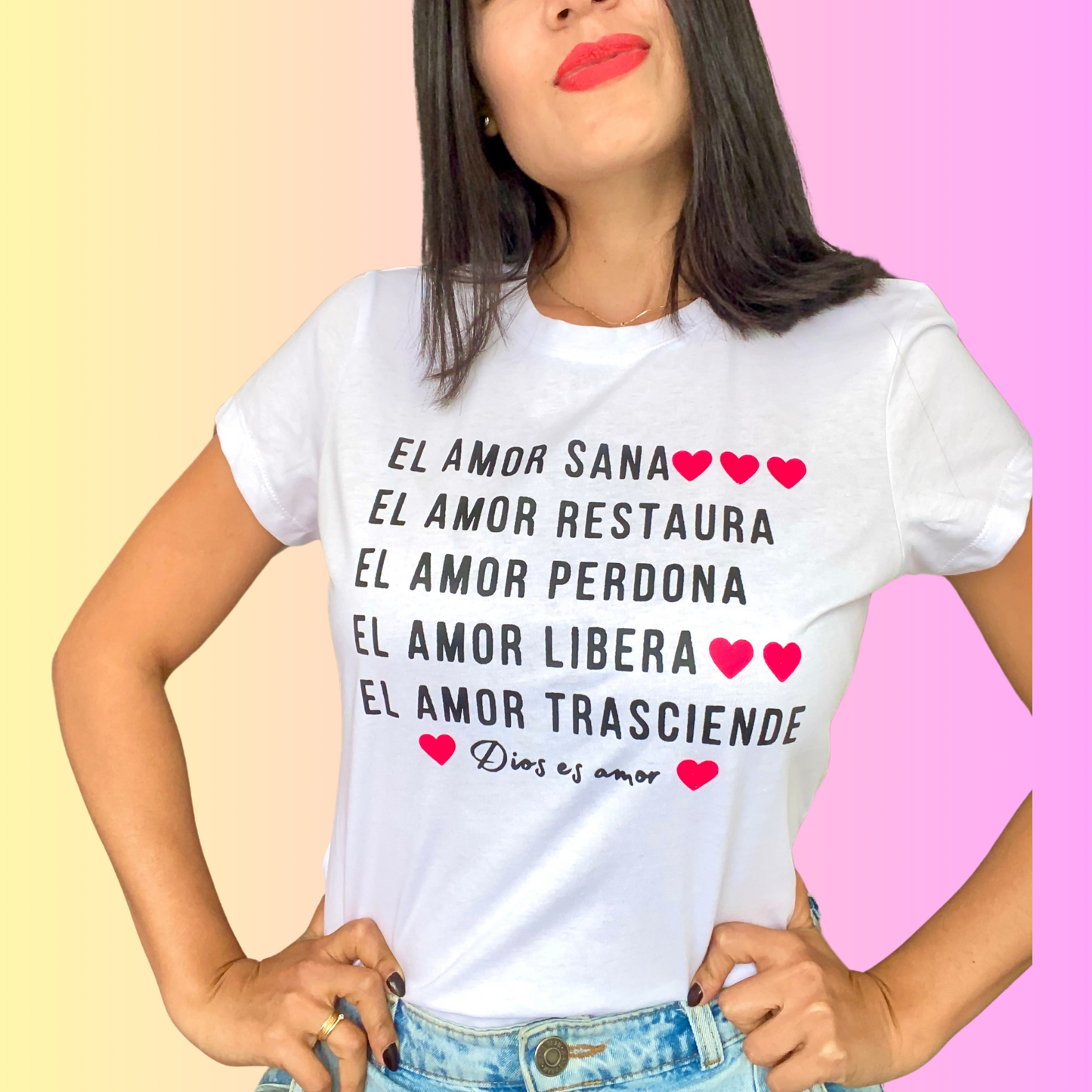 Camiseta Dios es amor