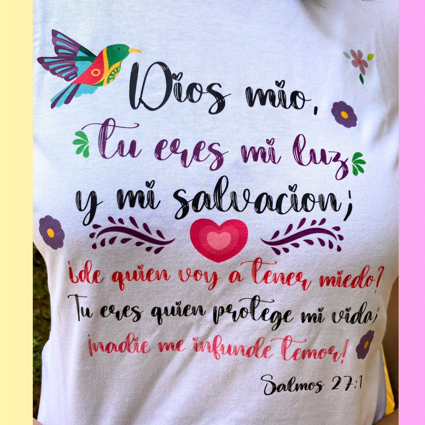 Camiseta Salmos 27:1