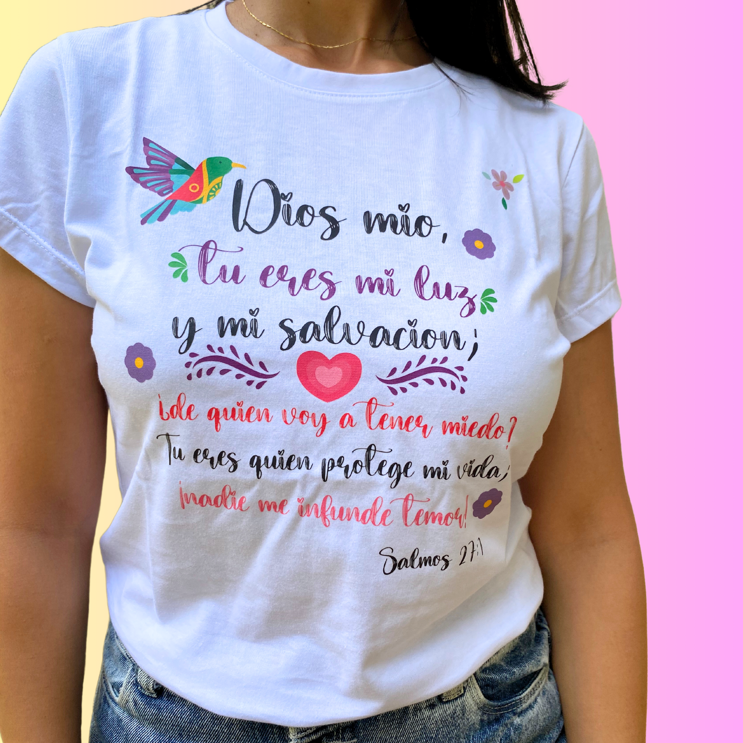 Camiseta Salmos 27:1