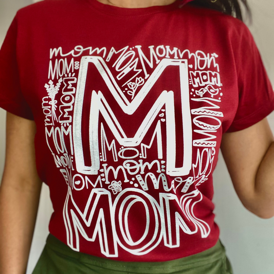 Camiseta Lettering madre