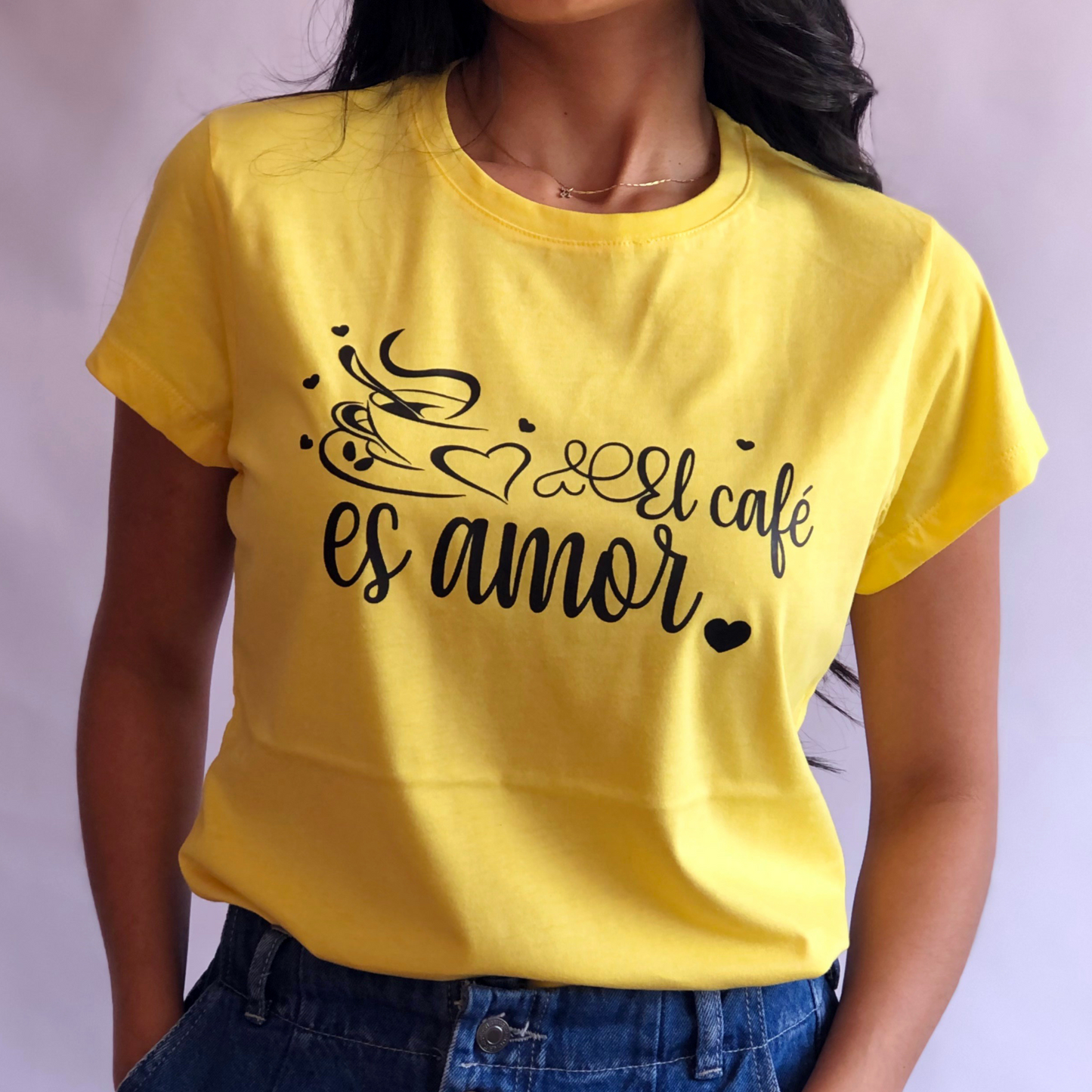 Camiseta el café es amor