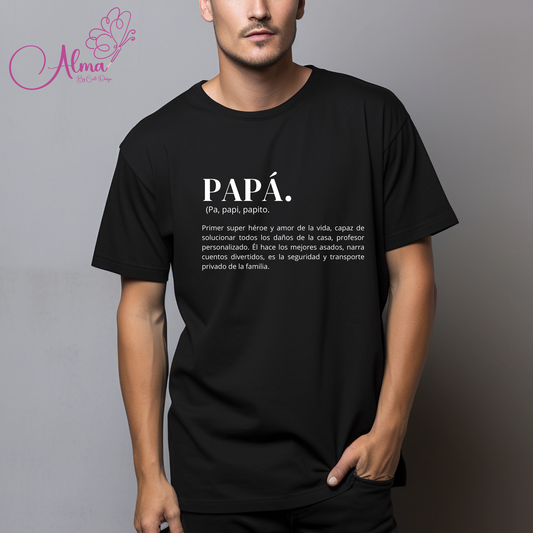 Camiseta papá significado