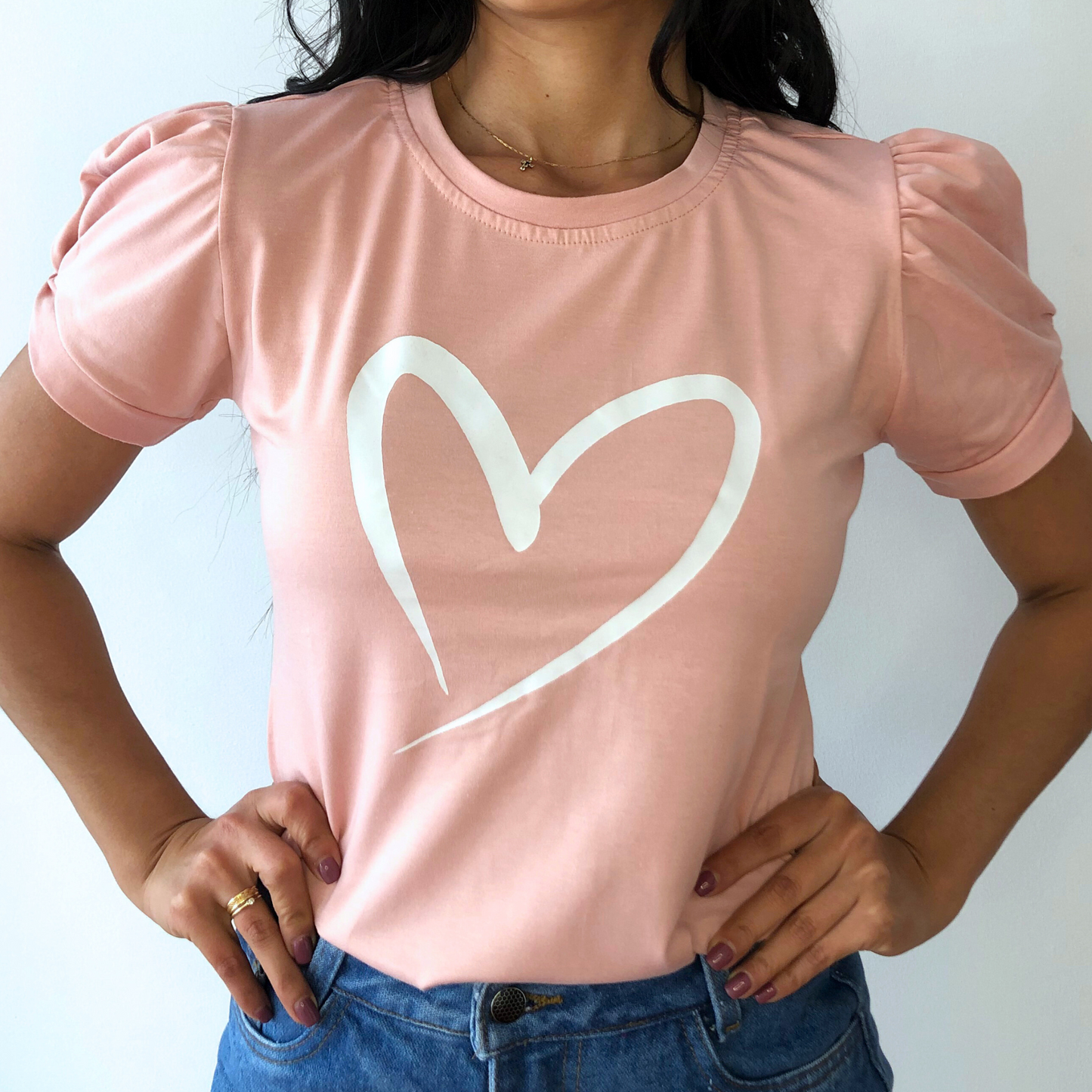 Blusa corazón lápiz