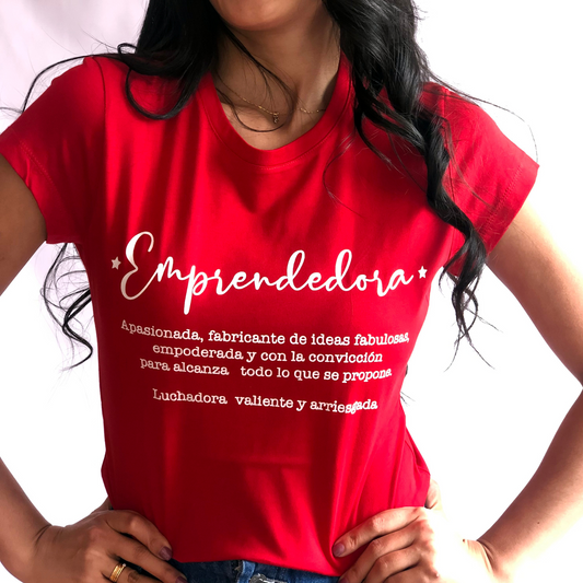 Camiseta emprendedora significado