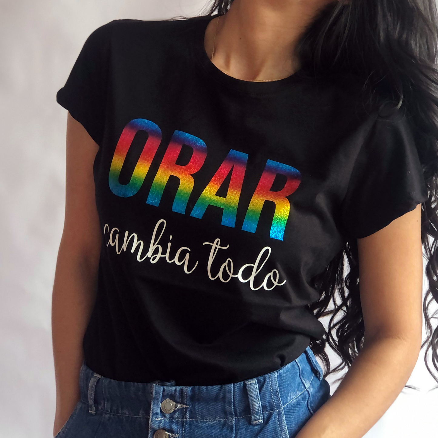 Camiseta orar cambia todo