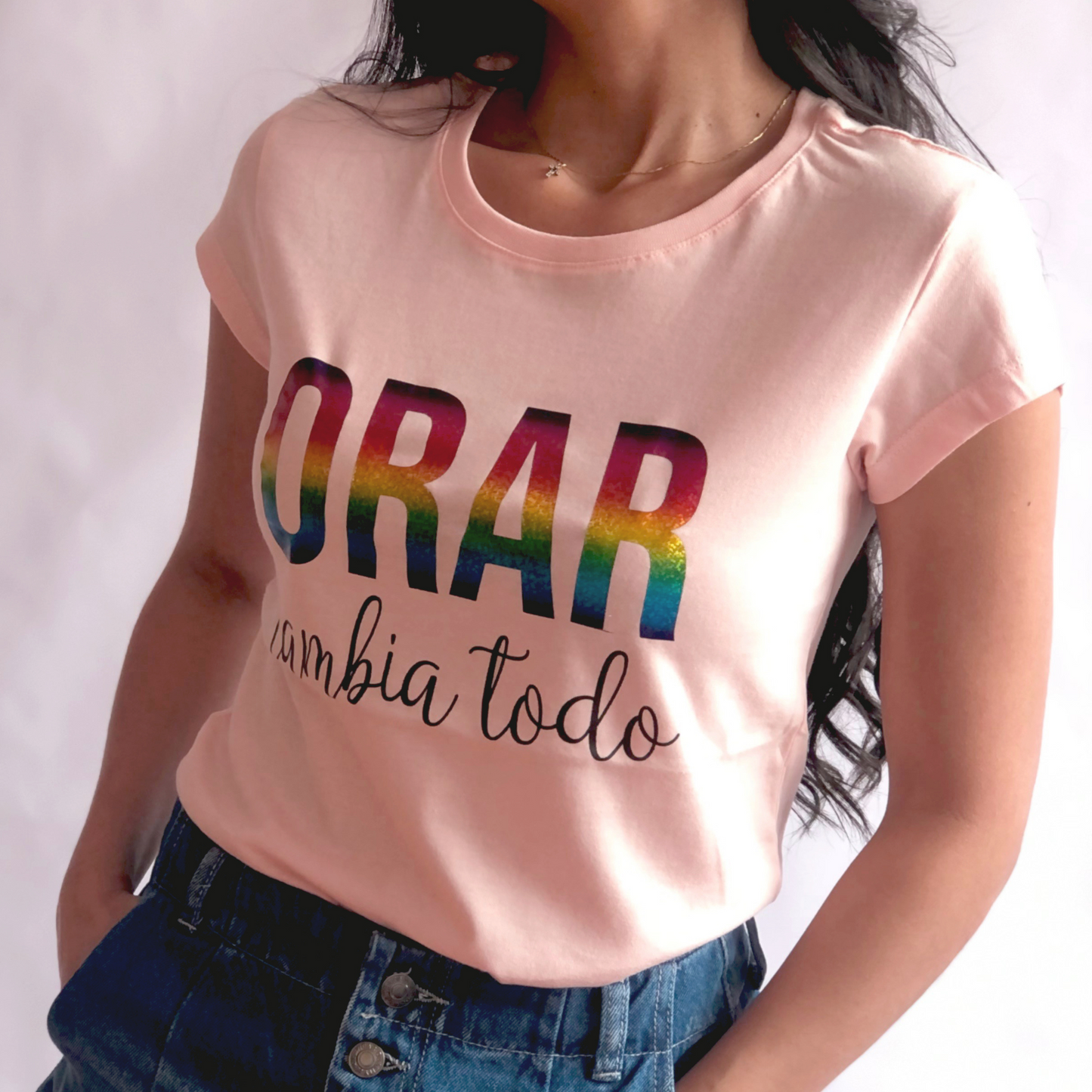 Camiseta orar cambia todo